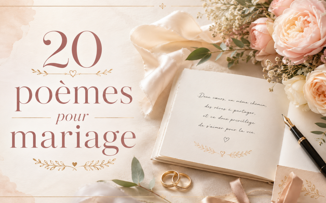 20 poeme de mariage