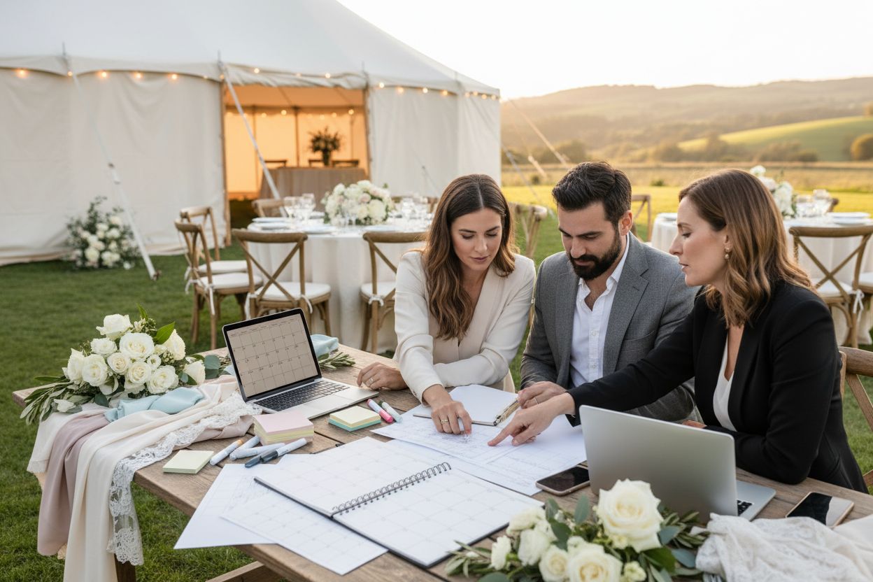 Quel délai pour réserver un chapiteau pour un mariage ?